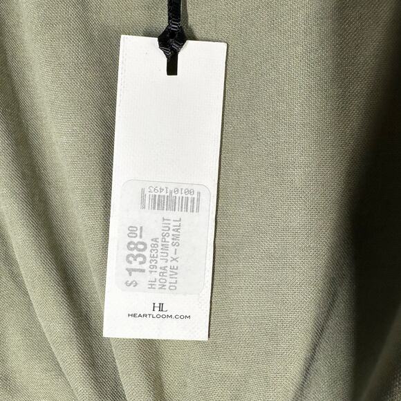 Heartloom Nora Casual Jumpsuit Size XS Olive - Picture 6 of 8